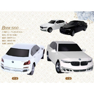 【順心】紙紮汽車 仿真BMW 520D (黑/白) 免運 寶馬520 紙紮車 休旅 跑車 轎車 紙紮