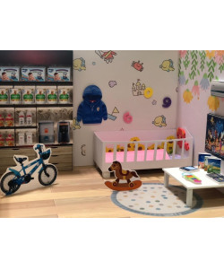 【順心】紙紮嬰兒房 紙紮小孩房 嬰兒 baby 紙紮溜滑梯 溫馨 紙紮屋 兒童 往生 溫馨 拜拜 現貨 紙紮 木馬 庫錢
