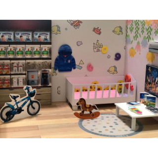 【順心】紙紮嬰兒房 紙紮小孩房 嬰兒 baby 紙紮溜滑梯 溫馨 紙紮屋 兒童 往生 溫馨 拜拜 現貨 紙紮 木馬 庫錢