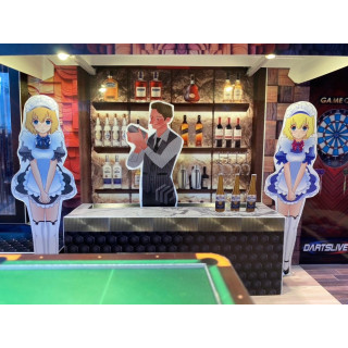 【順心】紙紮撞球酒吧 撞球 紙紮娛樂 台製 酒 飛鏢 紙紮商店 精緻 紙紮屋 往生 庫錢 金紙 現貨