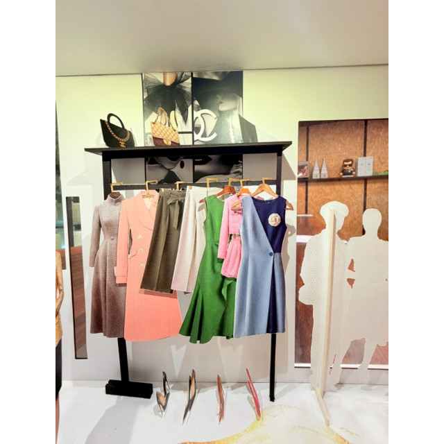 【順心】紙紮香奈兒女裝店 紙紮商店 紙紮屋 服飾店 項鍊 鞋子 高跟鞋 包包 女裝 衣服 往生 商店 紙紮 現貨