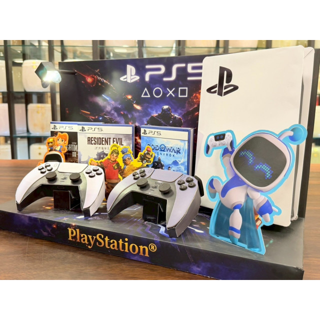 【順心】紙紮PS5 紙紮屋 台製 遊戲機 遊戲 手把 電動 紙紮玩具 成人 兒童 往生 金紙 消遣 紙紮 現貨