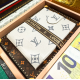 【順心】紙紮LV金燦皮箱