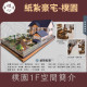 【順心】紙紮豪宅 樸園 紙紮別墅 獨棟別墅 紙紮屋 清幽 透天 菜園 樸實 退休 享受 祭祀 往生 台製 紙紮 現貨
