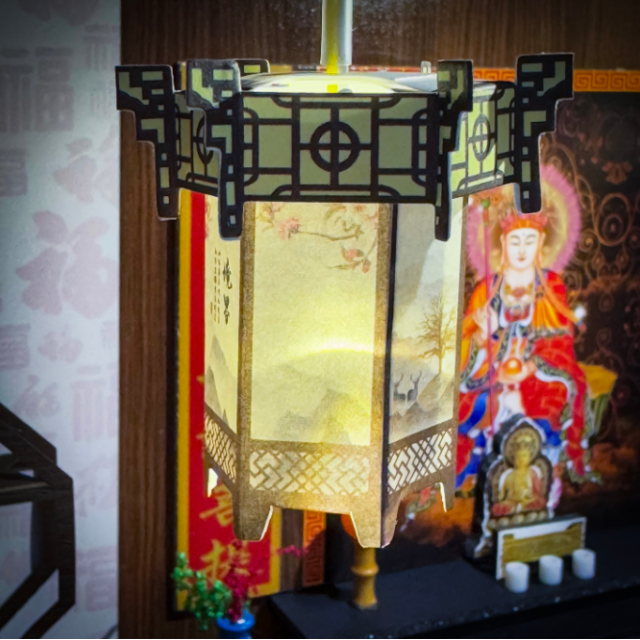 【順心】紙紮仙境神明廳 佛堂