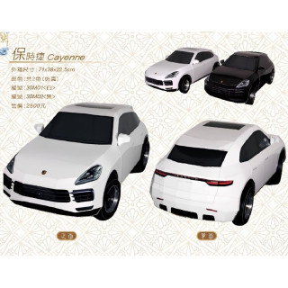 【順心】紙紮汽車 仿真保時捷凱彥Cayenne (黑/白) 紙紮休旅車 紙紮車 紙紮保時捷捷 Cayenne 凱燕 B315