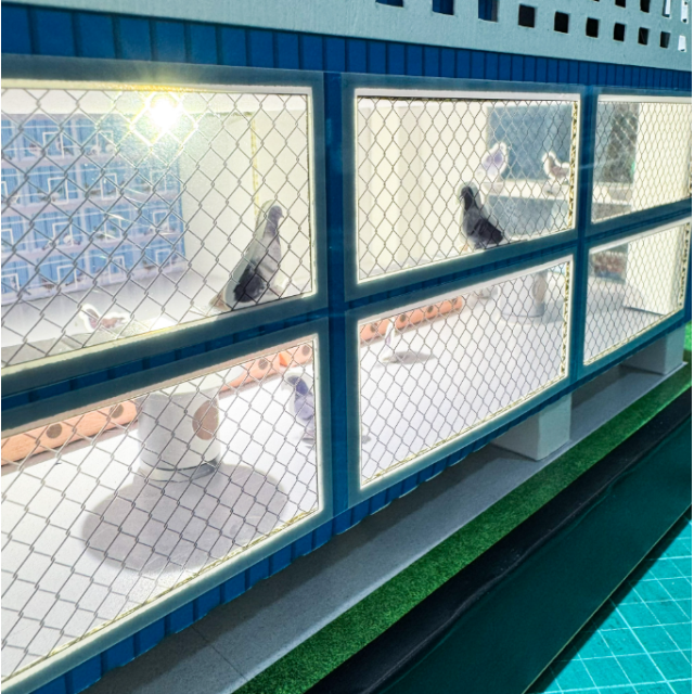 【順心】紙紮冠軍鴿舍