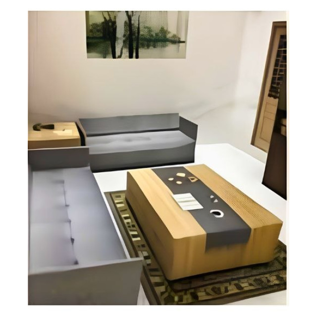 【順心】紙紮別墅-古色三合院 紙紮屋 三合院 精緻 老宅 管家 司機 紙紮 現貨