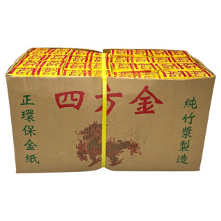 【順心】四方金 竹製 箱購 48支 環保 金紙