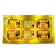 【順心】環保庫錢元寶 (金庫) 台製 金庫錢 SGS檢驗合格 拜拜 祭祖 公媽 金紙