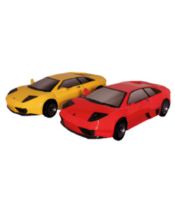 【順心】紙紮汽車 仿真藍寶堅尼 (紅/黃) 紙紮車 紙紮跑車 仿真 紙紮用品 往生 祭祀 頭七