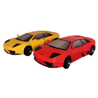 【順心】紙紮汽車 仿真藍寶堅尼 (紅/黃) 紙紮車 紙紮跑車 仿真 紙紮用品 往生 祭祀 頭七