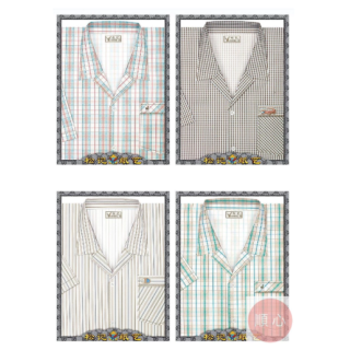 【順心】紙紮男襯衫 夏威夷男襯衫 男服 男裝 衣服 紙衣 紙紮 往生 往生用品 金紙